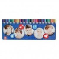 One Direction 50 Piece Pencil Tin