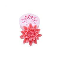 One Hole Flowers Silicone Mold Fondant Molds Sugar Craft Tools Chocolate Mould For Cakes