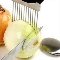 Onion Holder Slicer Vegetable Tools Tomato Cutter Meat Hamstring Fork Stainless Steel Kitchen Gadgets