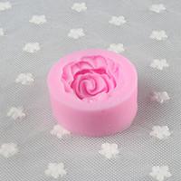 one hole flower silicone mold fondant molds sugar craft tools resin fl ...