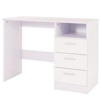 Ontario Dressing Table In White With High Gloss Fronts