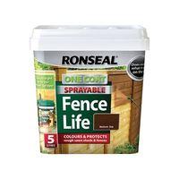 One Coat Sprayable Fencelife Red Cedar 5 Litre