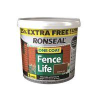 One Coat Fencelife Black Oak 4 Litre + 25%