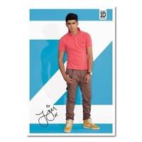 One Direction Zayn Solo Poster White Framed - 96.5 x 66 cms (Approx 38 x 26 inches)