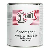 One Shot UV Resistant Waterborne Clear Topcoat 946ml - Gloss : By Road Parcel Only
