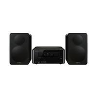 Onkyo CD Mini System in Black with DAB+ Tuner/NFC/Bluetooth iPod/iPhone/iPad via USB Plays MP3 Files Stored on Compatible USB Flash Drives CD Audio RD