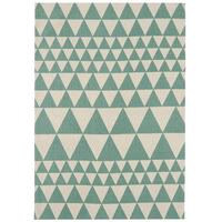 Onix Rug 120x170 cm Triangles Teal