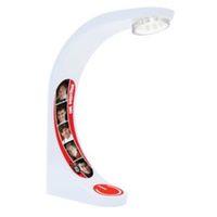 one direction red white desk lamp