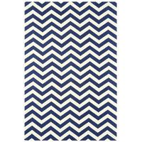 onix rug 160x230 cm zig zag blue