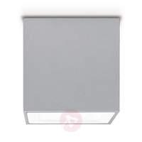 One LED ceiling light, IP65 4, 000 K grey