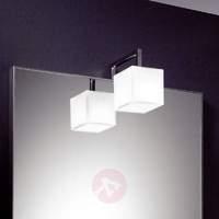 One designer surface-mounted mirror light