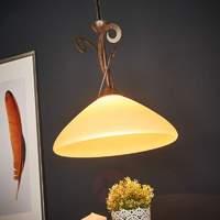 One-bulb country house style hanging light Luca