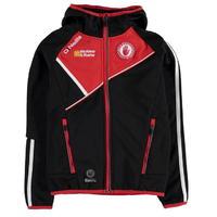 oneills tyrone gaa conall two stripe full zip embossed hooded jacket j ...