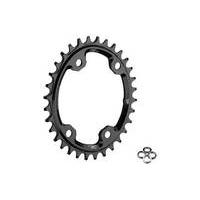 OneUp Components XT 96BCD Narrow Wide Oval Single Chainring | Black - 34 Tooth