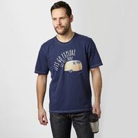 One Earth Men\'s Gull Graphic T-Shirt - Blue, Blue