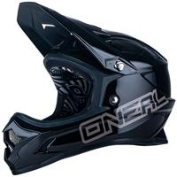 Oneal BackFlip Fidlock DH Full Face Helmet - 2017 - Black / White / Large / 59cm / 60cm