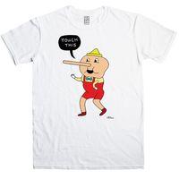 one ten lost heroes t shirt pinocchio