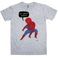 one ten lost heroes t shirt spiderman