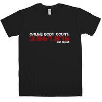 Online Body Count T Shirt