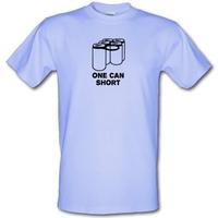 One Can Short male t-shirt.