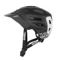 Oneal Defender Mountain Bike Helmet - 2017 - Black / White / Large / XLarge / 59cm / 61cm