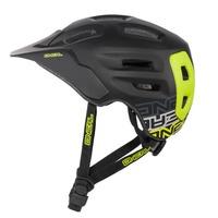 oneal defender mountain bike helmet 2017 black neon yellow large xlarg ...