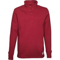 onfire mens funnel neck sweatshirt maroon