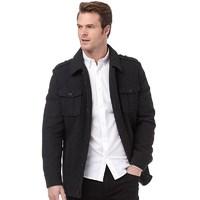 Onfire Mens Wool Mix Jacket Charcoal