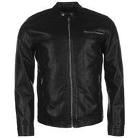 Only and Sons Nicky PU Jacket Mens