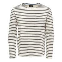 Onspally Printed Striped Sweatshirt