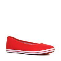 one earth womens gaia pump red red