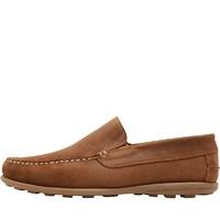 onfire mens suede slip on shoes tan