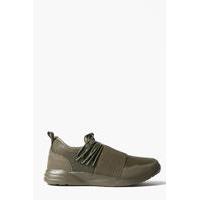 On Trainers with Elasticated Toe - khaki