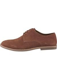 Onfire Mens Suede Derby Shoes Tan