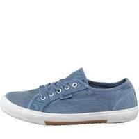 Onfire Womens Washed Canvas Pumps Blue