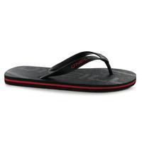 oneill stripe flip flops mens