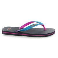 oneill small logo ladies flip flops