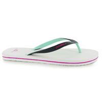 oneill small logo ladies flip flops