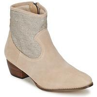 One Step CLAIR women\'s Mid Boots in BEIGE