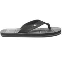 oneill imprint pattern flip flops mens