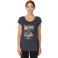 one earth womens victorian t shirt blue blue