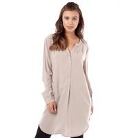 Only Womens Nova Long Tunic Shirt Etherea