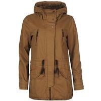 only leeona canvas parka jacket