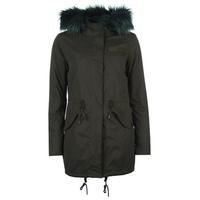 Only Blog Fur Parka Jacket