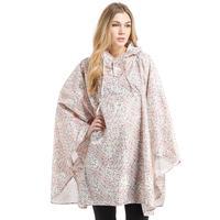 One Earth Women\'s Printed Poncho - Beige, Beige