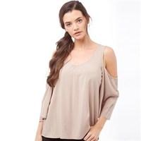 Only Womens Nova Cold Shoulder Dress Etherea