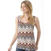 Only Womens Nova Urban Zig Zag Top Peyote