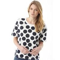 Only Womens Dots Top Cloud Dancer Total