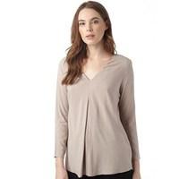 Only Womens Nova V-Neck 3/4 Sleeve Top Etherea