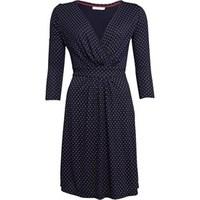 Onfire Womens 3/4 Sleeve AOP Dress Navy/Burgundy